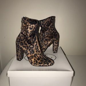 Leopard Booties